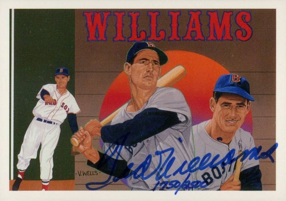 Baseball Cards Boston Red Sox 1992 Upper Deck Williams Heroes #32 Ted Willi...