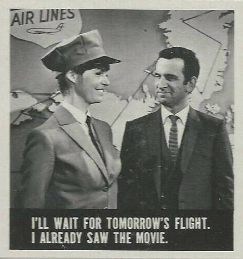1966 Get Smart I'll Wait For Tomorrow's Flight #16 Non-Sports Card
