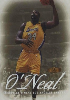 1999 Flair Showcase Legacy Collection Shaquille O'Neal #7 Basketball Card