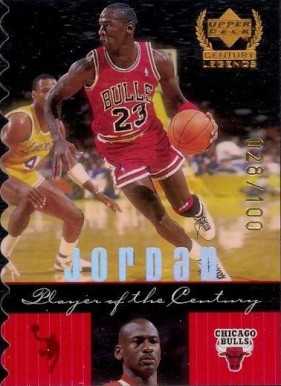 1999 Upper Deck Century Legends Michael Jordan #87 Basketball Card