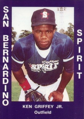 1988 Best San Bernardino Spirit Ken Griffey Jr. #34n Baseball Card