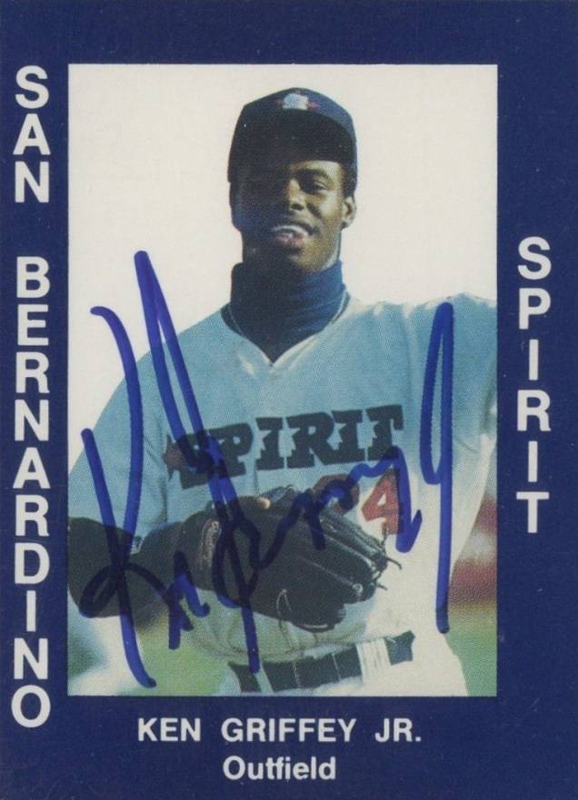 1988 Best San Bernardino Spirit Ken Griffey Jr. #34s Baseball Card