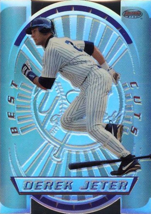 1996 Bowman's Best Cuts Derek Jeter #3 Baseball Card