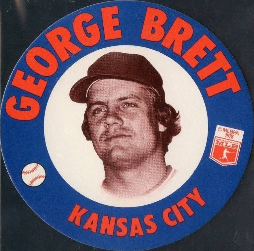 1978 Papa Gino's Discs George Brett #36 Baseball Card