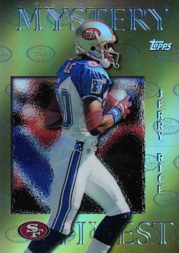 1997 Topps Mystery Finest Jerry Rice #M5 Football Card