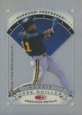 1997 Donruss Preferred Precious Metals Jose Guillen #25 Baseball Card