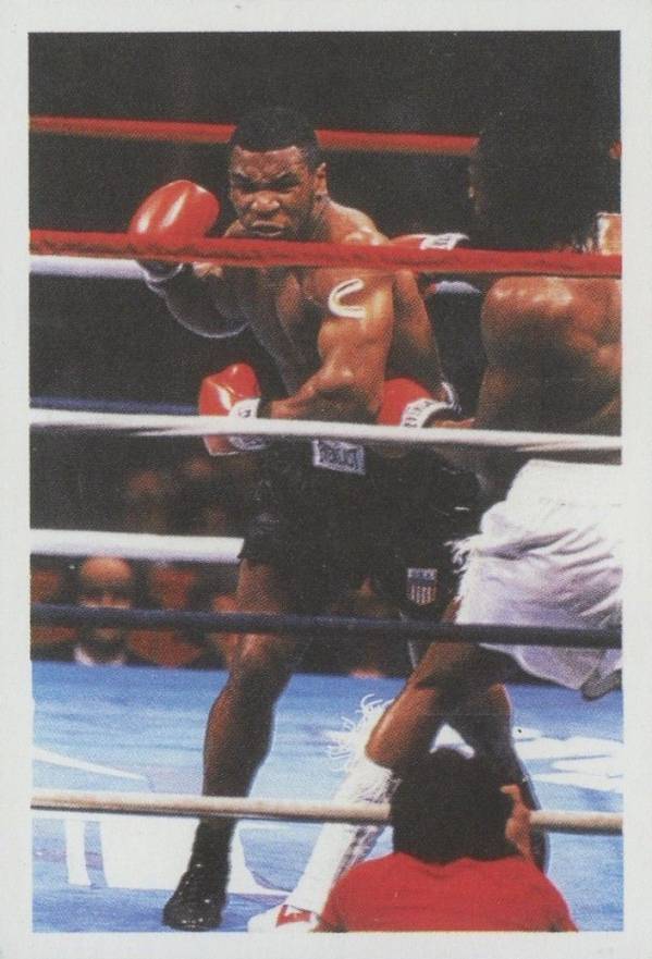 1987 A Question Of Sport UK Mike Tyson # Boxing & Other Card