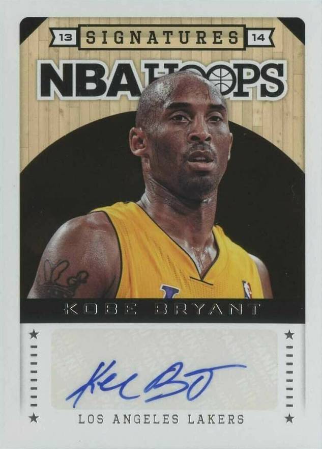 2013 Panini Hoops Signatures Kobe Bryant #110 Basketball Card