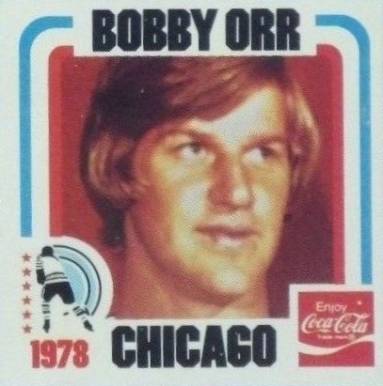 1977 Coca-Cola Bobby Orr # Hockey Card