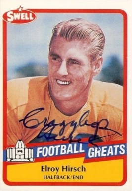 1989 Swell Greats Elroy Hirsch #61 Football Card