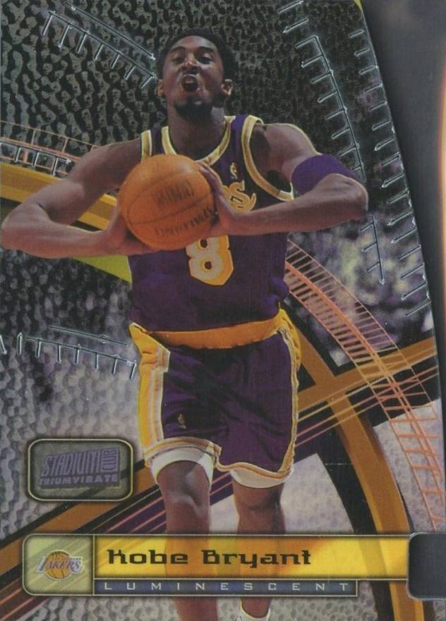 1998 Stadium Club Triumvirate  Kobe Bryant #T2A Basketball Card