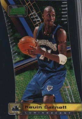 1998 Stadium Club Triumvirate  Kevin Garnett #T3B Basketball Card