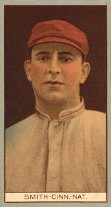1912 Brown Backgrounds Red Cross Frank E. Smith #167 Baseball Card