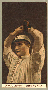 1912 Brown Backgrounds Red Cross Martin J. O'Toole #146 Baseball Card