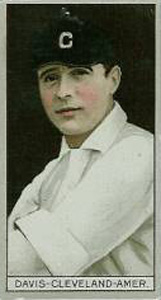 1912 Brown Backgrounds Red Cross Harry Davis #41 Baseball Card