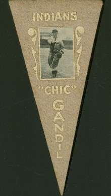 1916 Ferguson Bakery Felt Pennant Chick Gandil # Baseball Card
