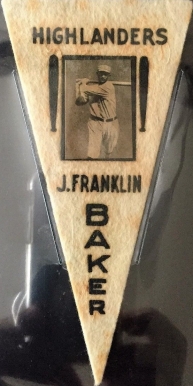 1916 Ferguson Bakery Felt Pennant Frank Baker # Baseball Card