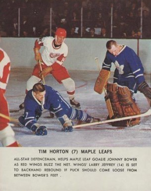 1964 Toronto Star Tim Horton # Hockey Card