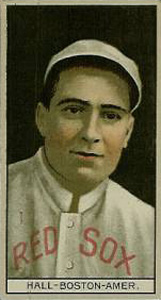 1912 Brown Backgrounds Broadleaf Charlie Hall #72 Baseball Card