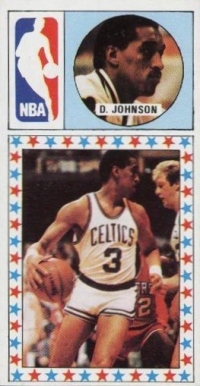 1986 Merchante Spanish Dennis Johnson #172 Basketball Card