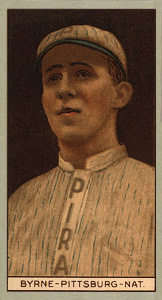 1912 Brown Backgrounds Broadleaf Robert M. Byrne #23 Baseball Card