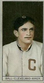 1912 Brown Backgrounds Broadleaf Neal Ball #6 Baseball Card