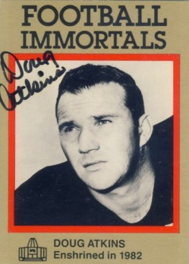 1985 Football Immortals Doug Atkins #8 Football Card