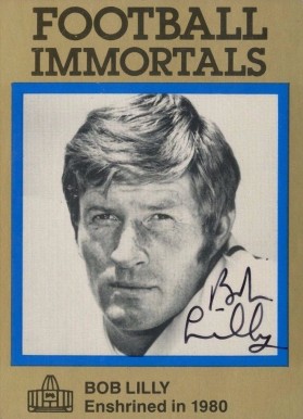 1985 Football Immortals Bob Lilly #70 Football Card