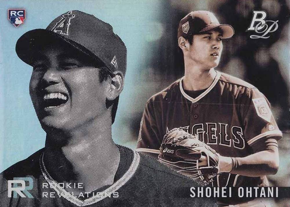 2018 Bowman Platinum Rookie Revelations Shohei Ohtani #RR-9 Baseball Card