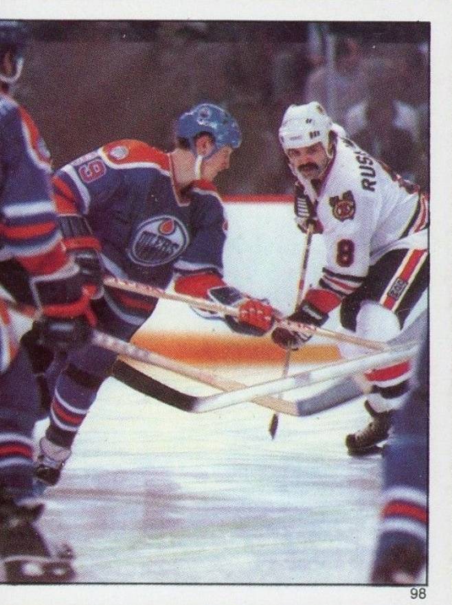 1982 Topps Stickers Wayne Gretzky #98 Hockey Card