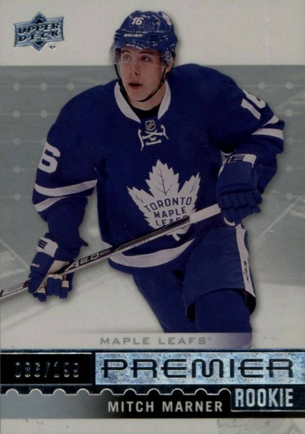 2016 Upper Deck Premier Rookies Mitch Marner #R-43 Hockey Card