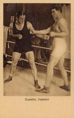 1926 Casanova Serie: Boxer Dempsey/Carpentier #17 Other Sports Card