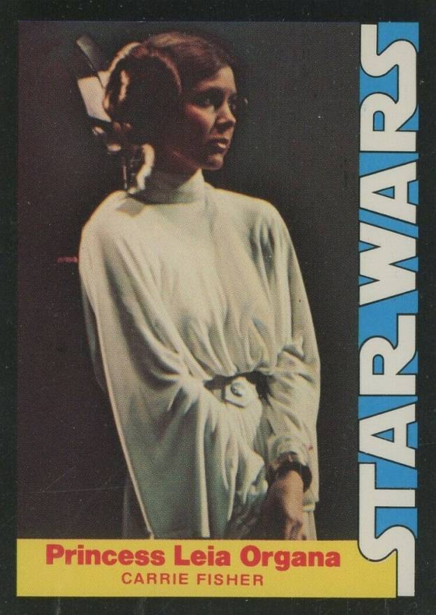 1977 Star Wars Wonder Bread Leia Organa #3 Non-Sports Card