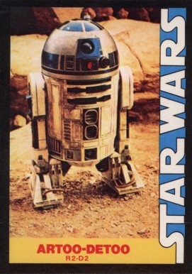 1977 Star Wars Wonder Bread Artoo-Detoo #8 Non-Sports Card