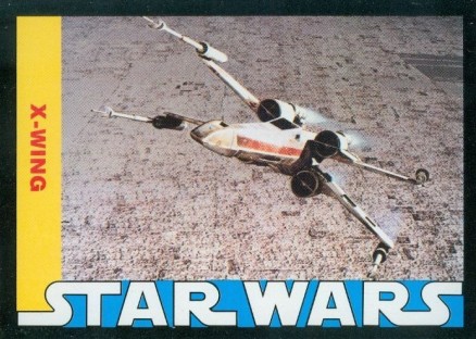 1977 Star Wars Wonder Bread X-Wing #15 Non-Sports Card