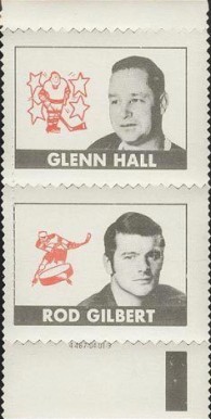 1969 Stamps O-Pee-Chee Hall/Gilbert # Hockey Card
