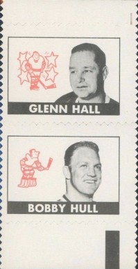 1969 Stamps O-Pee-Chee Hall/Hull # Hockey Card