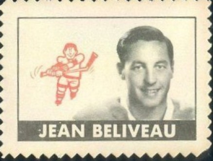 1969 Stamps O-Pee-Chee Jean Beliveau # Hockey Card