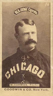 1887 Old Judge McCormick, Pitcher #306-1a Baseball Card