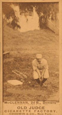1887 Old Judge McClellan, 2d B., Denvers #304-1b Baseball Card