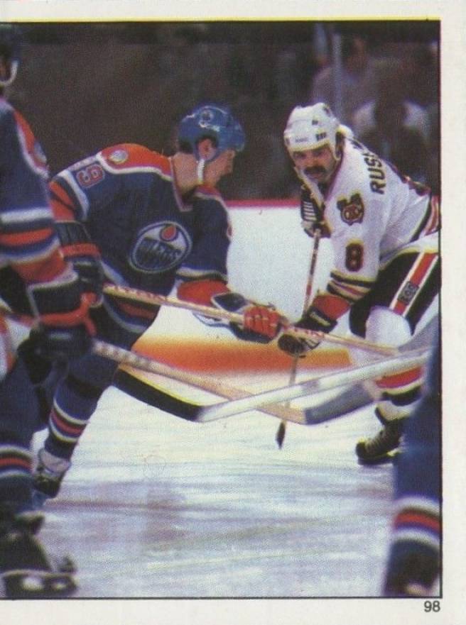 1982 O-Pee-Chee Sticker Wayne Gretzky #98 Hockey Card