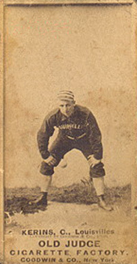 1887 Old Judge Kerins, C. Louisvilles #261-2b Baseball Card