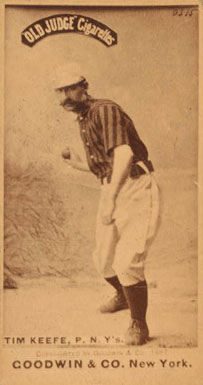1887 Old Judge Tim Keefe, P. N.Y's #251-2c Baseball Card