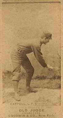 1887 Old Judge Kappel, L.F., Cincinnati #254a Baseball Card