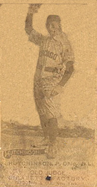 1887 Old Judge Hutchinson, P., Ohio (NL) #242-2a Baseball Card