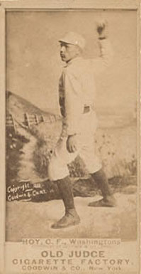 1887 Old Judge Hoy, C.F., Washingtons #238-4b Baseball Card
