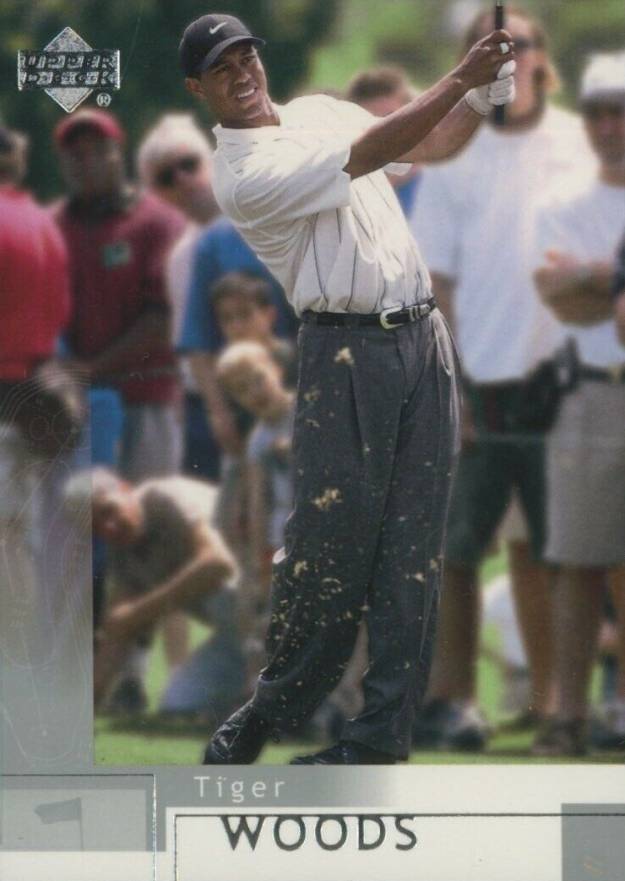 2002 Upper Deck Golf Tiger Woods #1 Golf Card