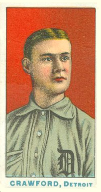 1910 Nadja Caramels Crawford, Detroit #8 Baseball Card