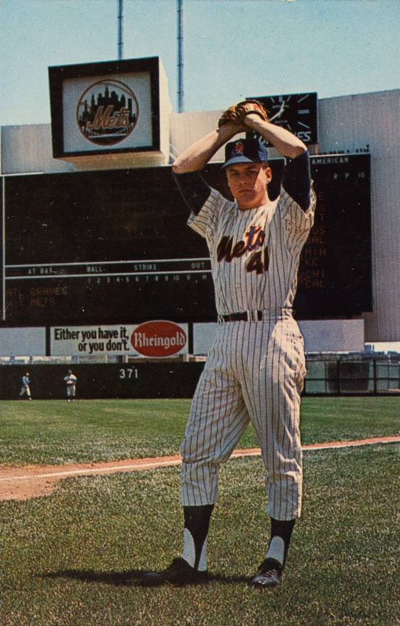 1967 Mets Postcards Tom Seaver # Baseball Card