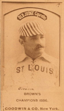 1887 Old Judge Gleason, Brown's Champions #193-1a Baseball Card